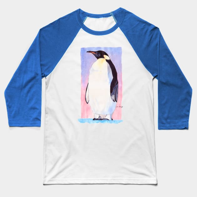 Penguin Baseball T-Shirt by lucafon18